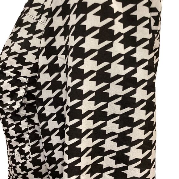 41 Hawthorn Houndstooth Blouse Black White Small - Picture 4 of 13